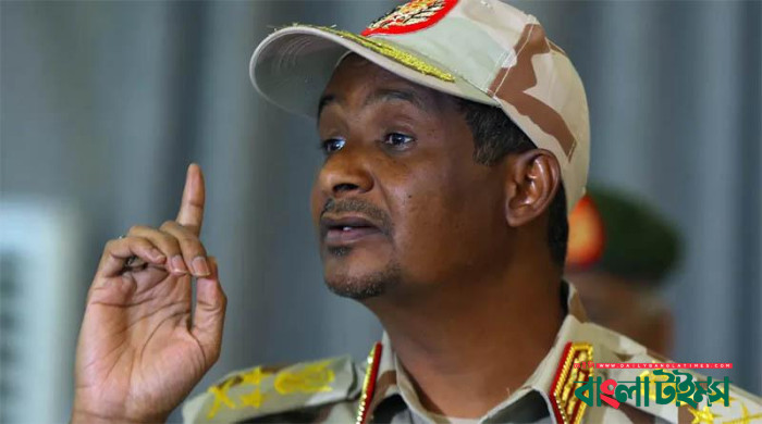 বোমা হামলা বন্ধ না হওয়া পর্যন্ত আলোচনা নয়: জেনারেল হেমেদতি